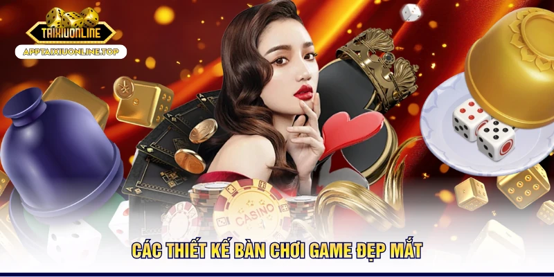Các thiết kế bàn chơi game đẹp mắt