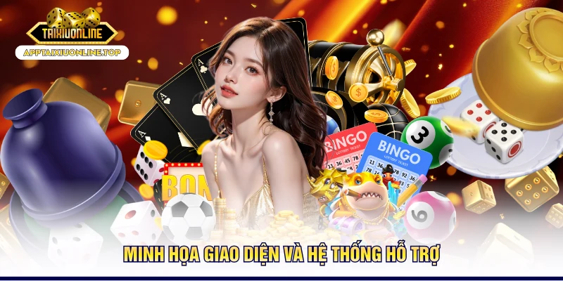 Minh họa giao diện và hệ thống hỗ trợ